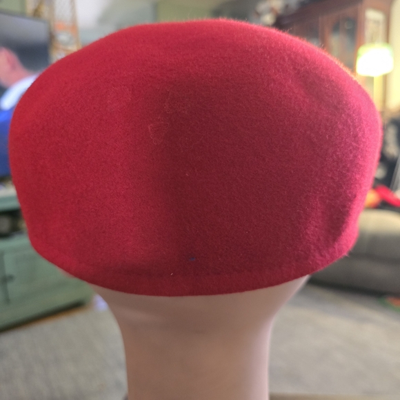 Vintage Stetson Red Cuffley CAP Made In England PRISTINE!! - Picture 4 of 6